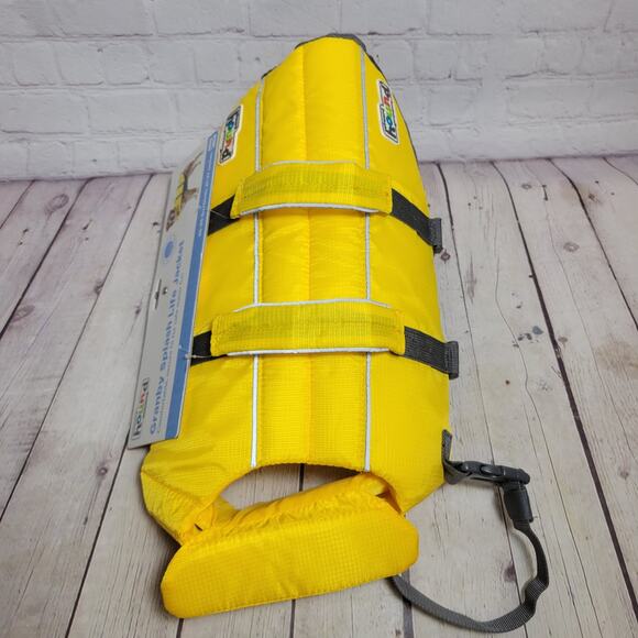 Outward Hound Granby Splash Dog Life Jacket Medium 30-55lbs Reflective Flotation - Picture 9 of 11